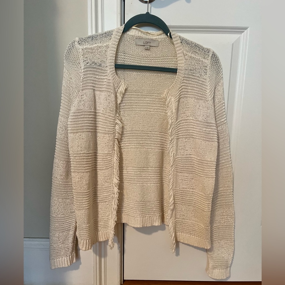 Cream colored sweater